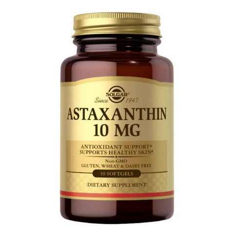 Solgar, Astaxanthin, 10 mg, 30 S Gels Solgar