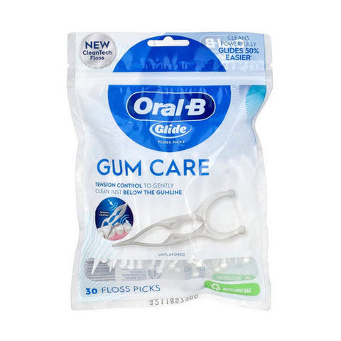 Oral-B, Glide Pro-Health Dental Floss Picks Deep Clean Angle, 30 Count Oral-B