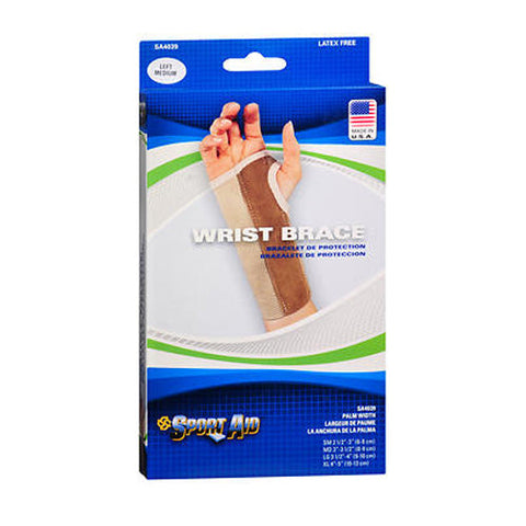 Sport Aid, Wrist Brace Left Medium, 1 Each Sport Aid