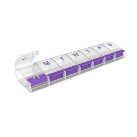 Ezy Dose, Pill Planner Weekly With Push Buttons Xl, 1 Count Ezy Dose