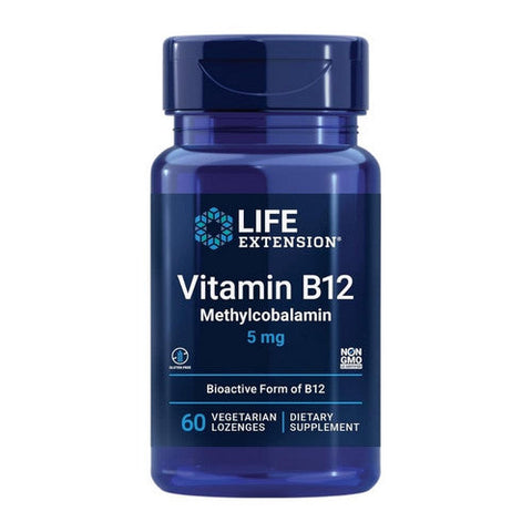 Life Extension, Methylcobalamin Dissolve In Mouth Lozenges, 5 mg, 60 loz Life Extension
