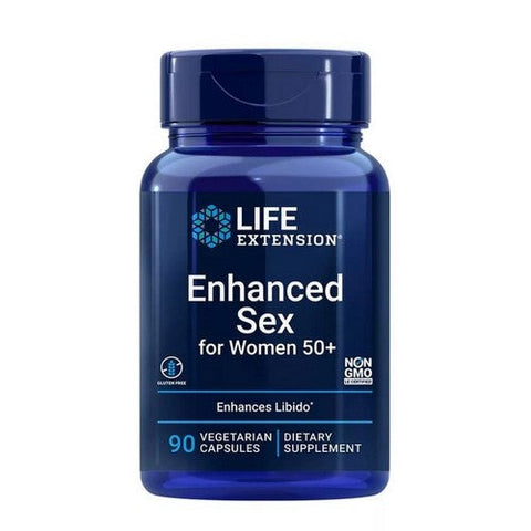 Advanced Natural Sex For Women 50 Plus 90 Vcaps by Life Extension