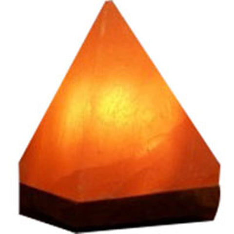 Aloha Bay, Himalayan Salt Pyramid Lamp, 1 CT Aloha Bay