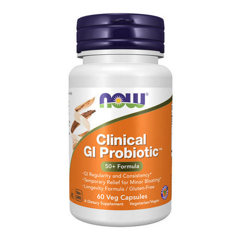 Now Foods, Clinical GI Probiotic, 60 VEG CAPS Now Foods