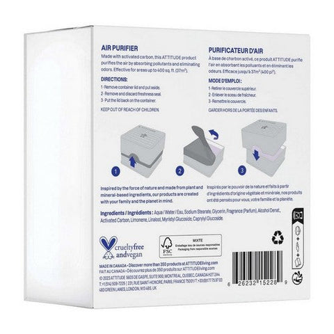 Attitude, Natural Air Purifier, Lavender Eucalyptus 8 Oz Attitude