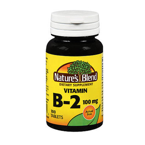 Nature's Blend, Vitamin B2, 100 Mg, 100 Tabs Nature's Blend