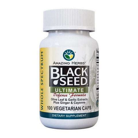 Amazing Herbs, Ultimate Black Seed, 100 Caps Amazing Herbs