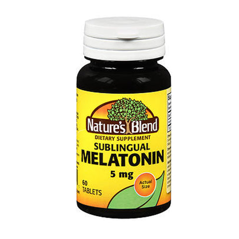 Nature's Blend, Melatonin, 5 mg, 60 Tabs Nature's Blend