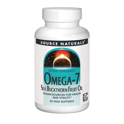 Omega-7 Sea Buckthorn Oil 30 Sgels by Source Naturals