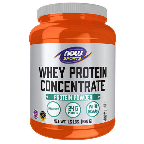 Now Foods, Whey Protein Concentrate, Unflavored 1.5 lbs Now Foods