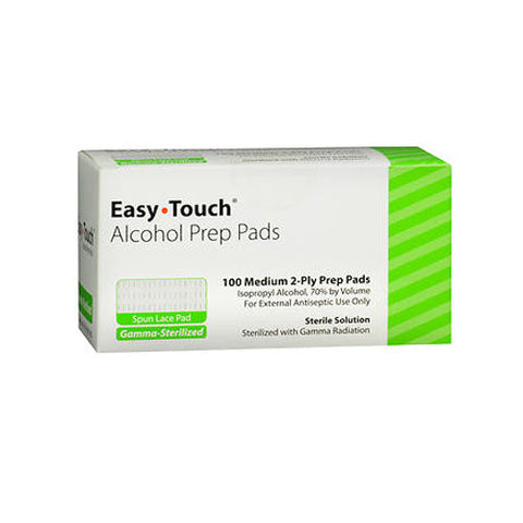Easy Touch, Alcohol Prep Pads, 100 Each Easy Touch
