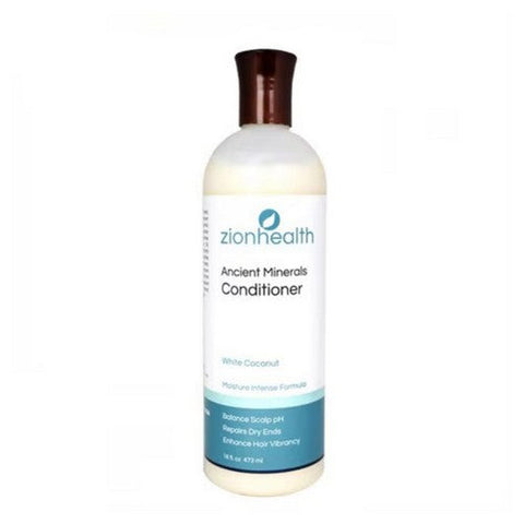 Zion Health, Adama Ancient Minerals Conditioner White Coconut, 16 Oz Zion Health