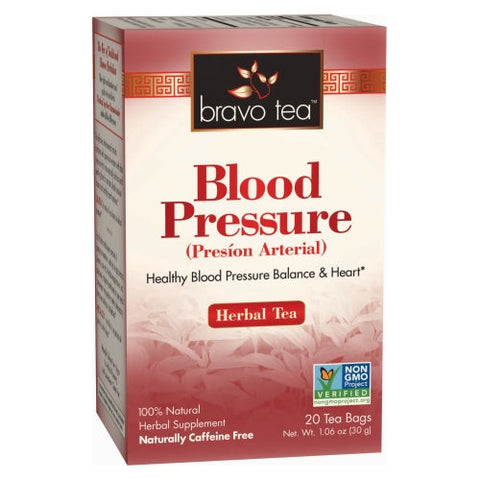 Bravo Tea, Blood Pressure Herbal Tea, 20 Bags Bravo Tea