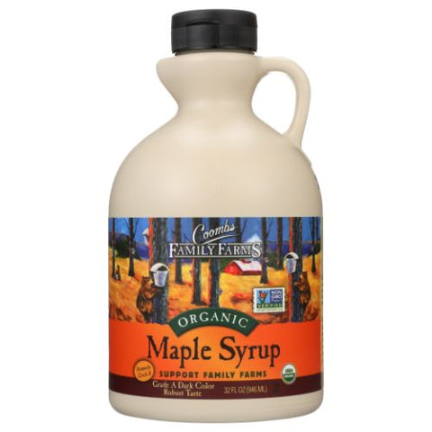 Coombs Family Farms, Organic Maple Syrup Grade A, 32 Oz(Case Of 6) Coombs Family Farms