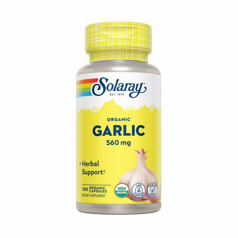 Organic Garlic 100 Caps by Solaray