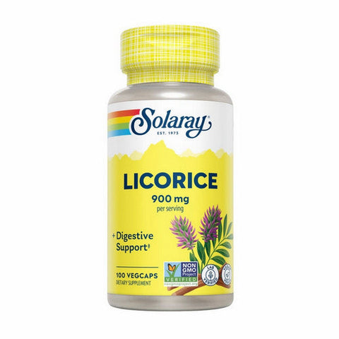 Solaray, Licorice, 100 Caps Solaray