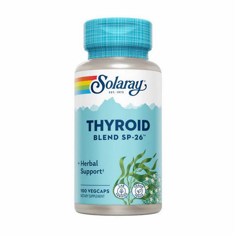 Solaray, Thyroid Blend SP-26, 100 Veg Caps Solaray