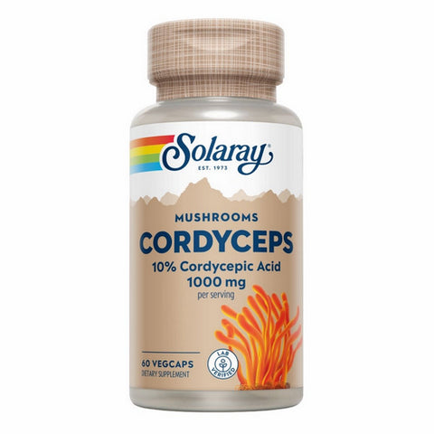 Solaray, Cordyceps, 500 mg, 60 Caps Solaray
