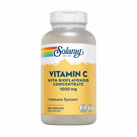 Solaray, Vitamin C With Bioflavanoids Concentrate, 1,000 mg, 250 Caps Solaray