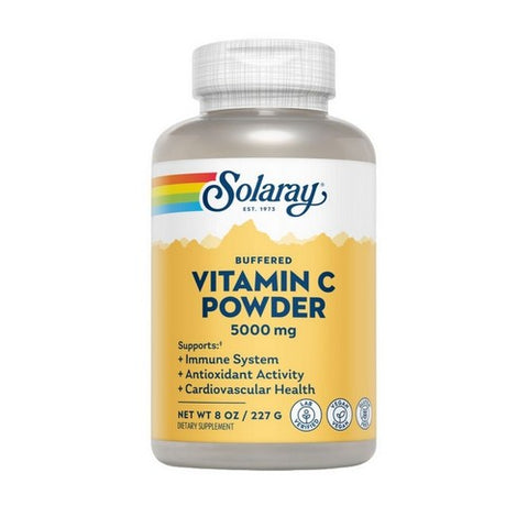 Solaray, Buffered Vitamin C Powder, 5,000 mg, 8 Oz Solaray