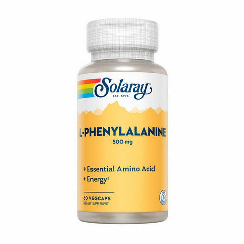 Solaray, L-Phenylalanine, 500 mg, 60 Caps Solaray