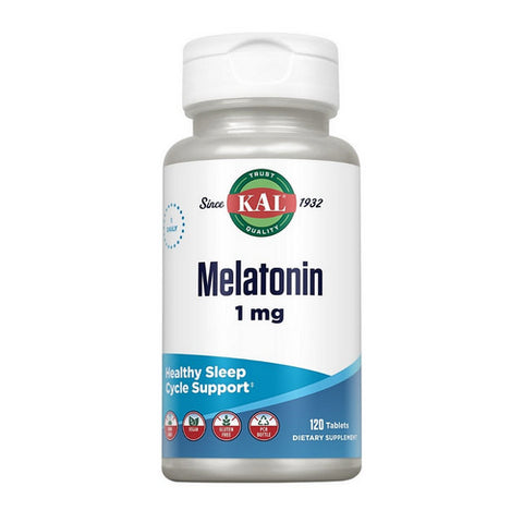 Kal, Melatonin, 1 mg, 120 Tabs Kal