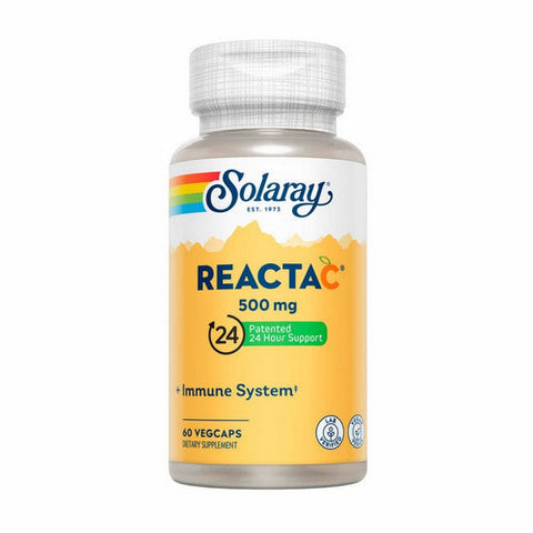Solaray, Reacta-C, 500 mg, 60 Caps Solaray