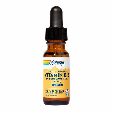 Solaray, Liquid D-3, 0.5 oz Solaray