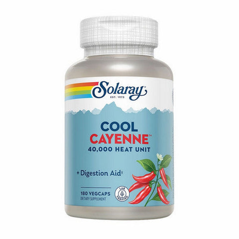 Solaray, Cool Cayenne, 300 Mg, 180 Veg Caps Solaray