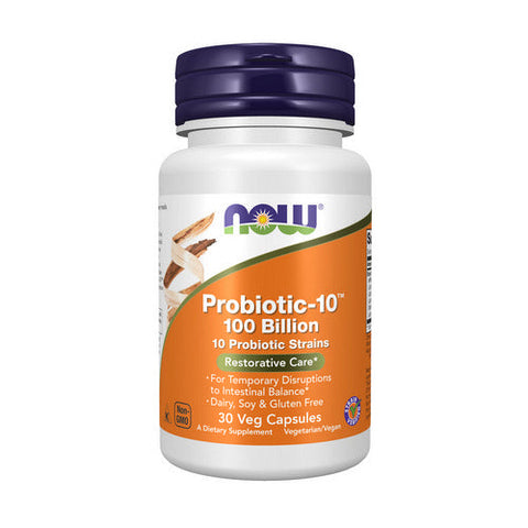Now Foods, Probiotic-10, 100 Billion, 30 Vcaps Now Foods