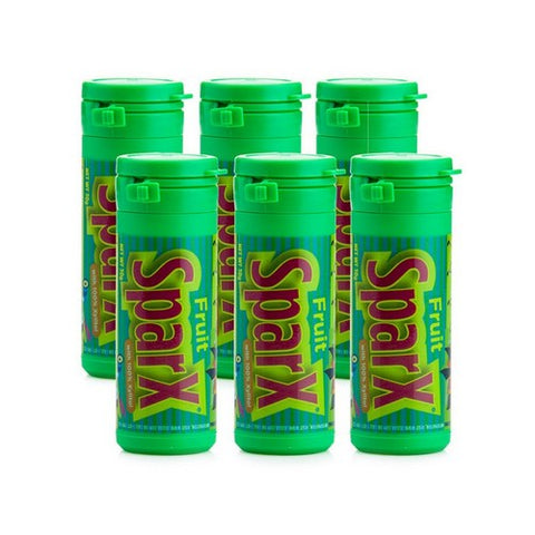 Spry, Sparx Fruit Candy, 6 Count Spry
