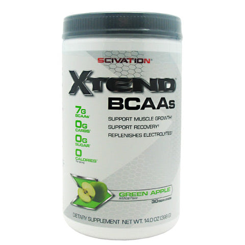 Scivation, XTEND, Green Apple 30 serving / 14 oz Scivation
