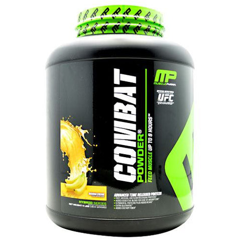 Muscle Pharm, Combat, Banana Cream 4 lbs Muscle Pharm