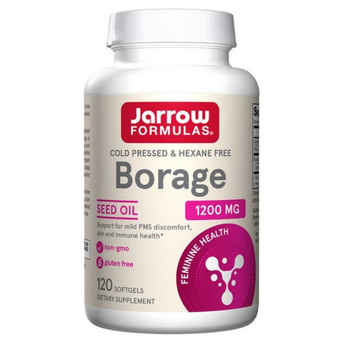 Jarrow Formulas, Borage GLA-240+Gamma Tocopherol, 240 Mg, 120 Softgel Jarrow Formulas