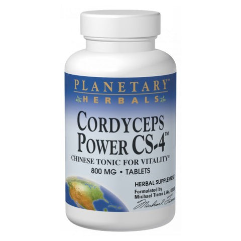 Planetary Herbals, Cordyceps Power Cs-4, 60 Tabs Planetary Herbals