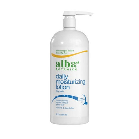 Alba Botanica, Body Lotion Very Emollient Maximum Dry Skin w/AHA, 32 FL Oz Alba Botanica