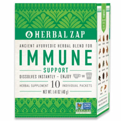 Herbal Zap, Ayurvedic Immune Support, 10 Packets Herbal Zap