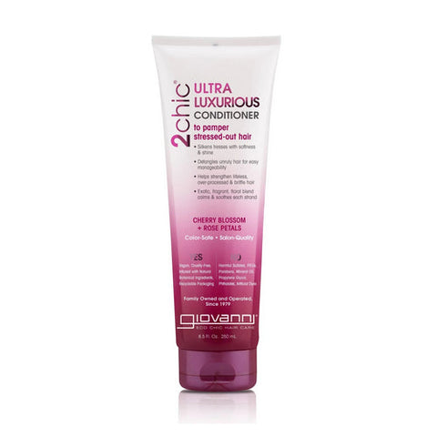 Giovanni Cosmetics, 2Chic Ultra Luxurious Conditioner Cherry Blossom Rose, 8.5 Oz Giovanni Cosmetics
