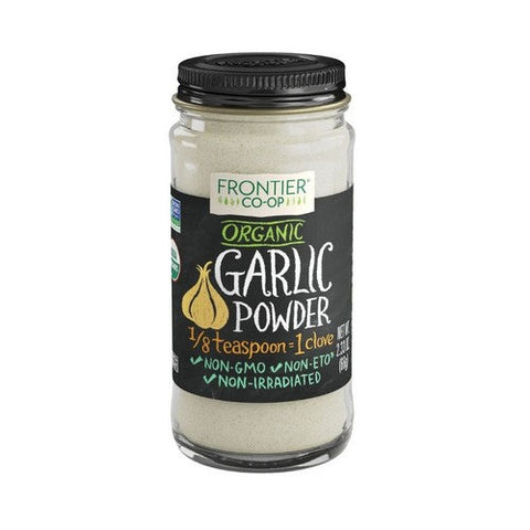 Frontier Coop, Organic Garlic Powder, 2.33 Oz Frontier Coop