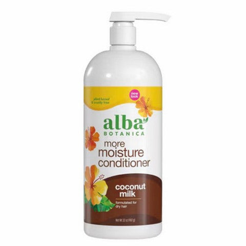 Alba Botanica, Mega Moisture Conditioner, 32 Oz Alba Botanica