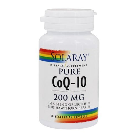 Solaray, CoQ10, 200 mg, 30 Veg Caps Solaray