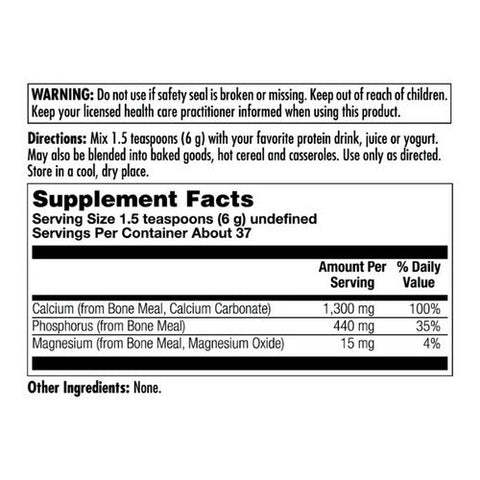 Kal, Bone Meal Powder, 8 Oz
