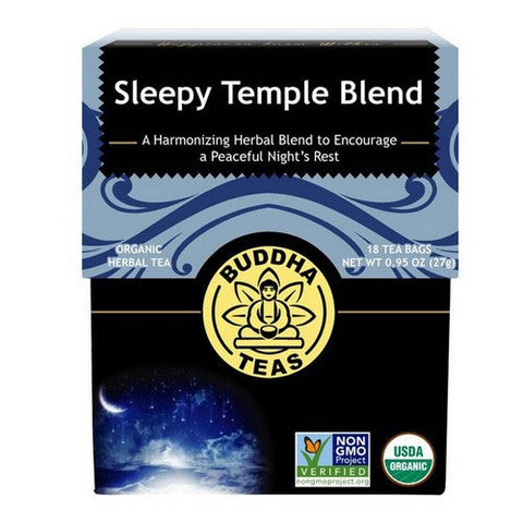 Buddha Teas, Organic Sleepy Temple Blend Tea, 18 Bags Buddha Teas
