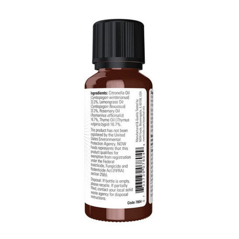 Now Foods, Bug Ban Essential Oil Blend, 1 Oz