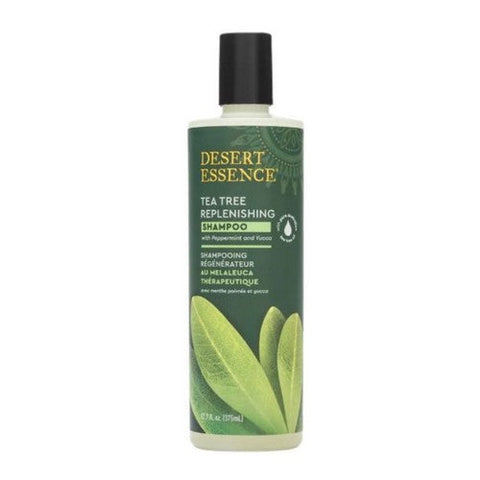 Desert Essence, Tea Tree Replenishing Shampoo, 12.9  Oz Desert Essence