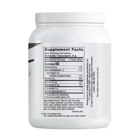 Life Extension, Wellness Code Advanced Whey Protein Isolate Vanilla, 454 Grams Life Extension