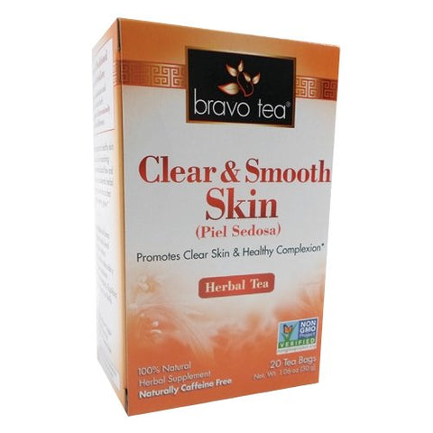 Bravo Tea & Herbs, Clear & Smooth Skin Tea, 20 bags Bravo Tea & Herbs