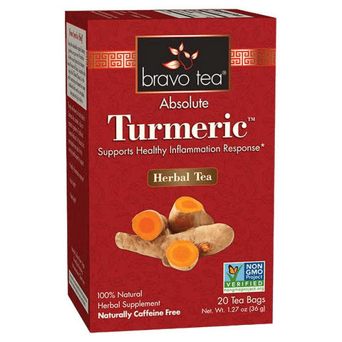 Bravo Tea & Herbs, Absolute Tumeric Tea, 20 bags Bravo Tea & Herbs