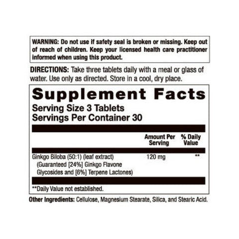 Body Gold, Ginkoba Brain Formula, 90 Tabs Body Gold