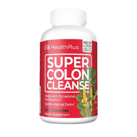 Health Plus, Super Colon Cleanse, 530 Mg, 240 Caps Health Plus